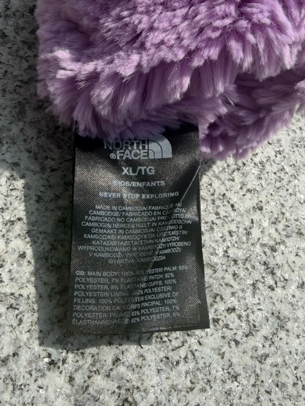 Kids North Face Cozy Mittens